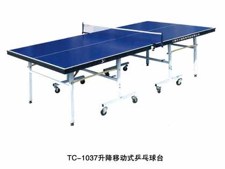 升降移动式乒乓球台