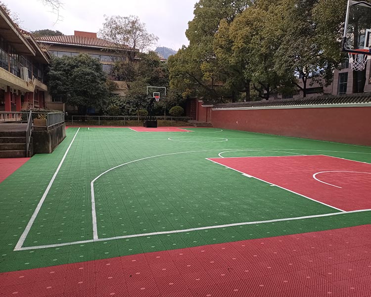 贵州老年大学运动地板篮球场
