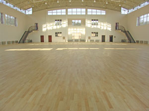 体育馆木地板安装